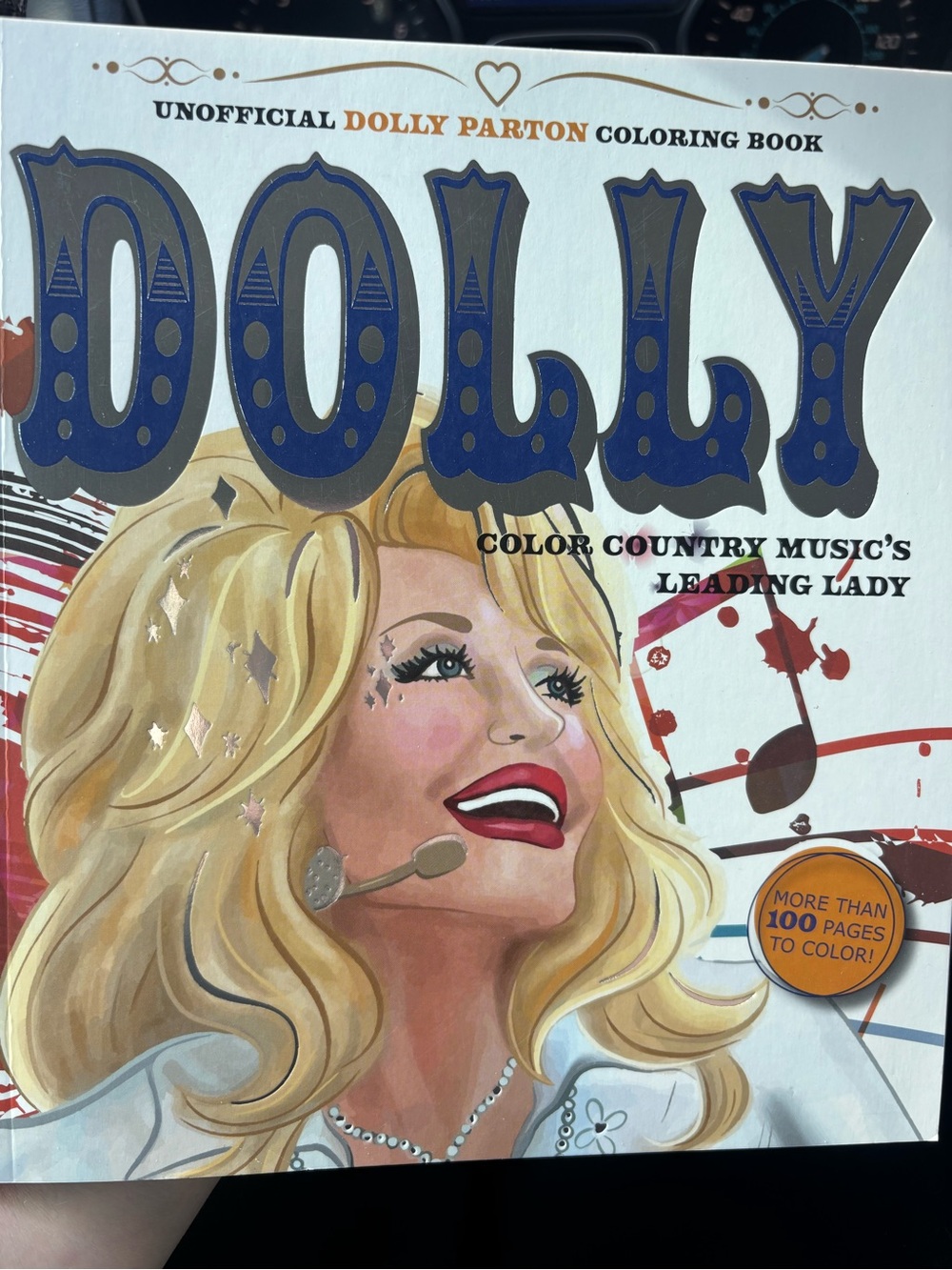 Dolly Parton Coloring Book – Unofficial